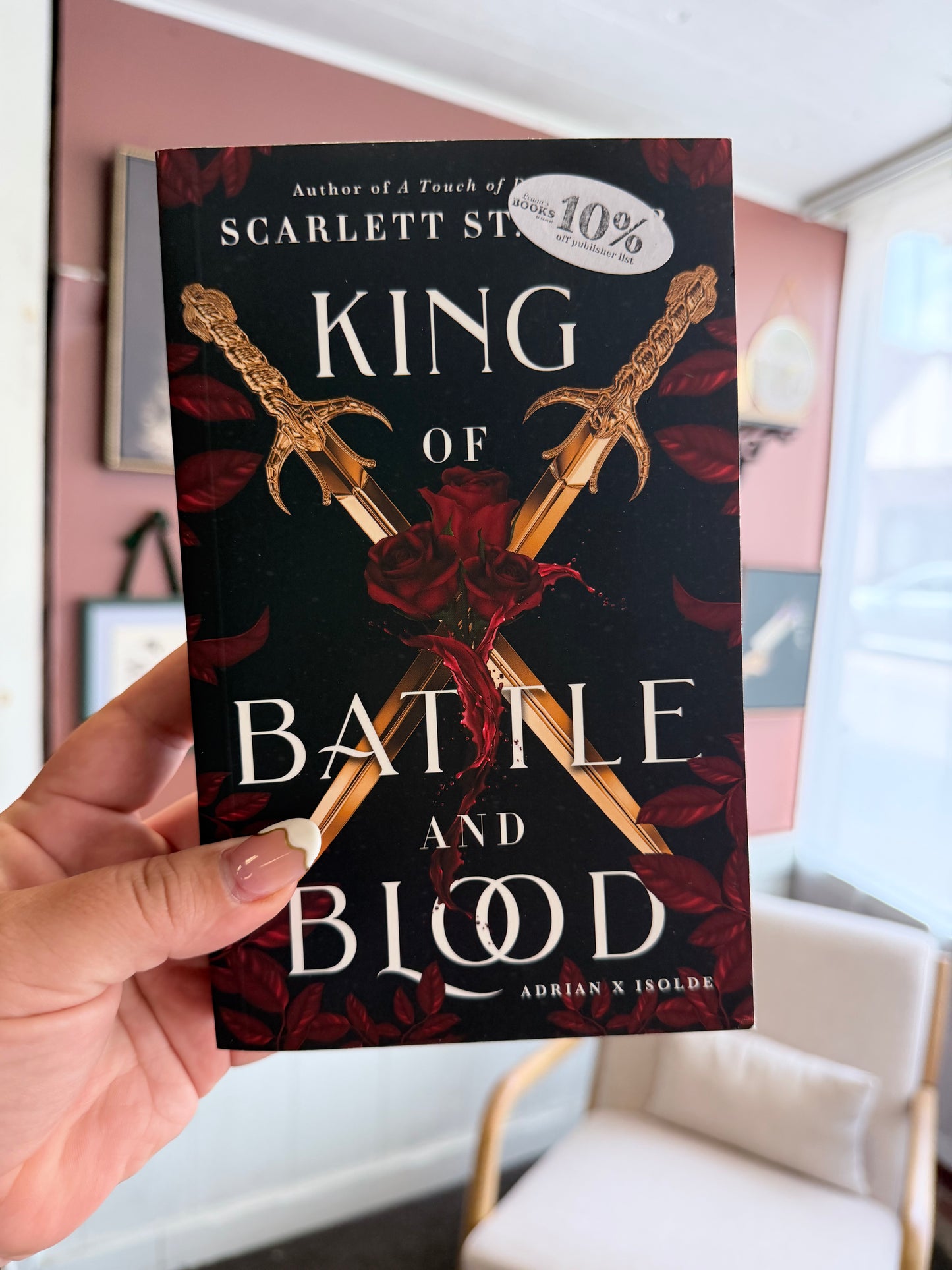 King of Battle and Blood by Scarlett St Claire (Book 1)