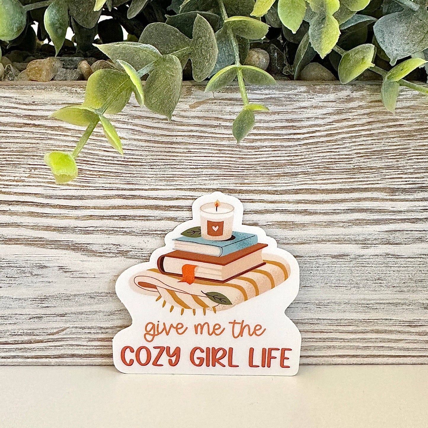 Cozy Girl Life Sticker