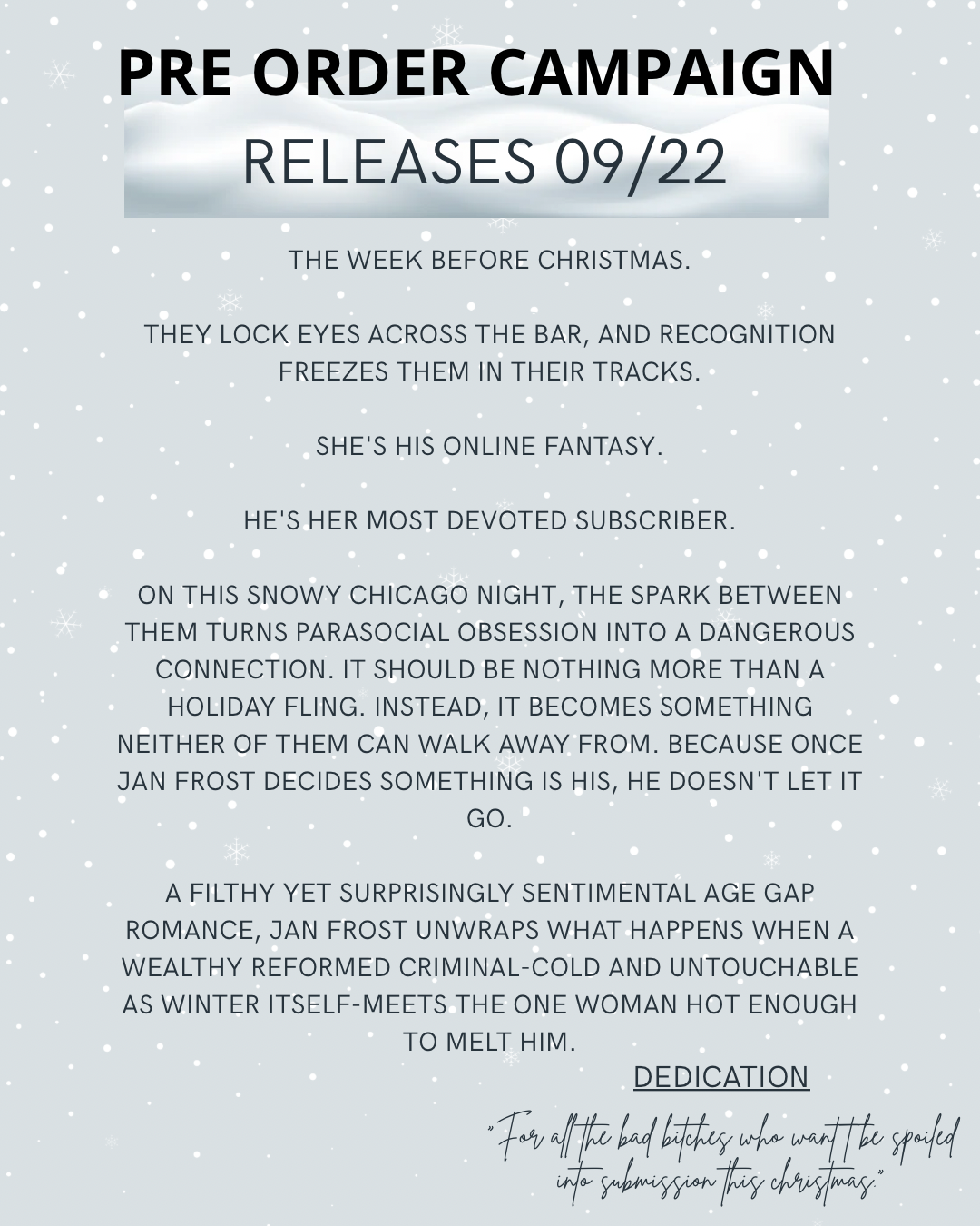 Jan Frost by Serena Pier (Pre Order Campaign, Releases 10/22)