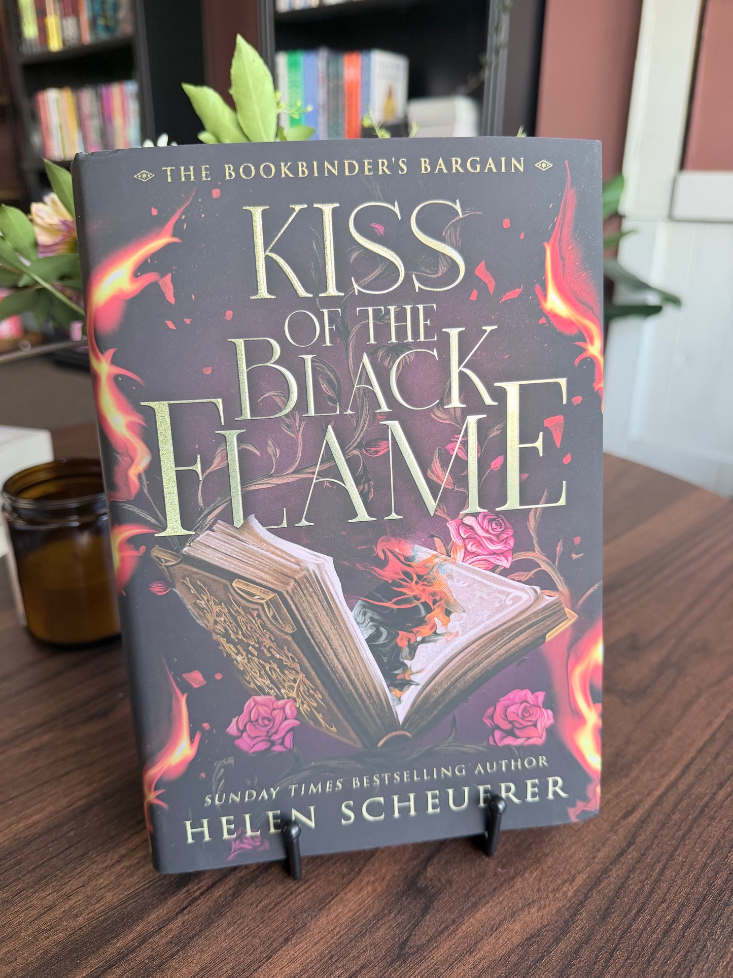 Kiss of the Black Flame by Helen Scheuerer