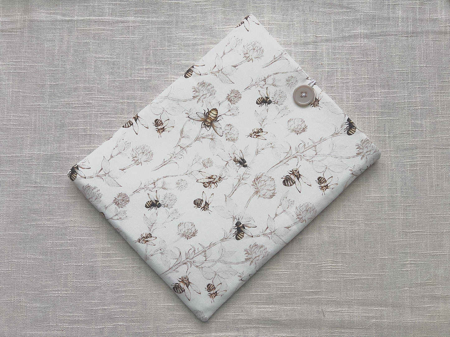Delicate Bees Padded Book/Tablet Sleeve