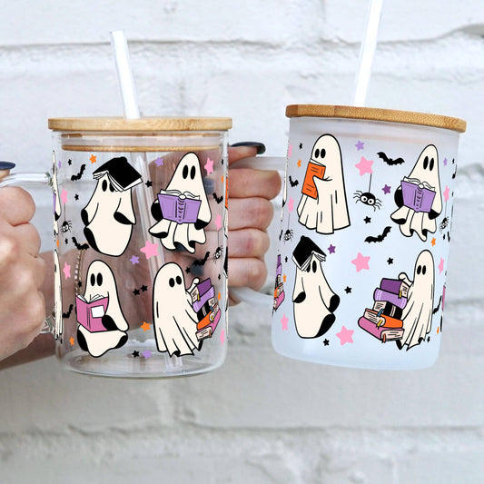 Ghosts and Books Cup