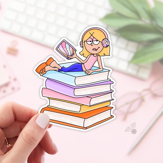 Bookish Girl Stickers
