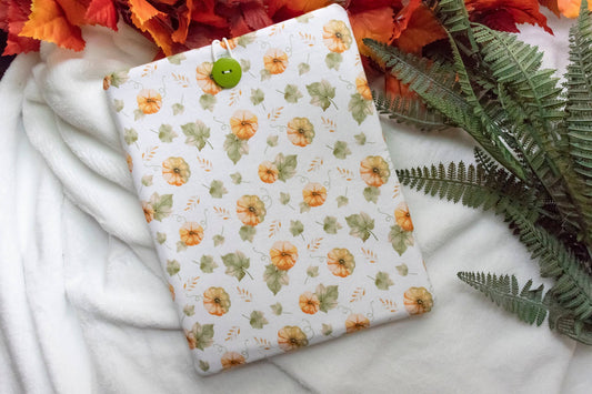 Fall Pumpkin Padded Book/Tablet Sleeve