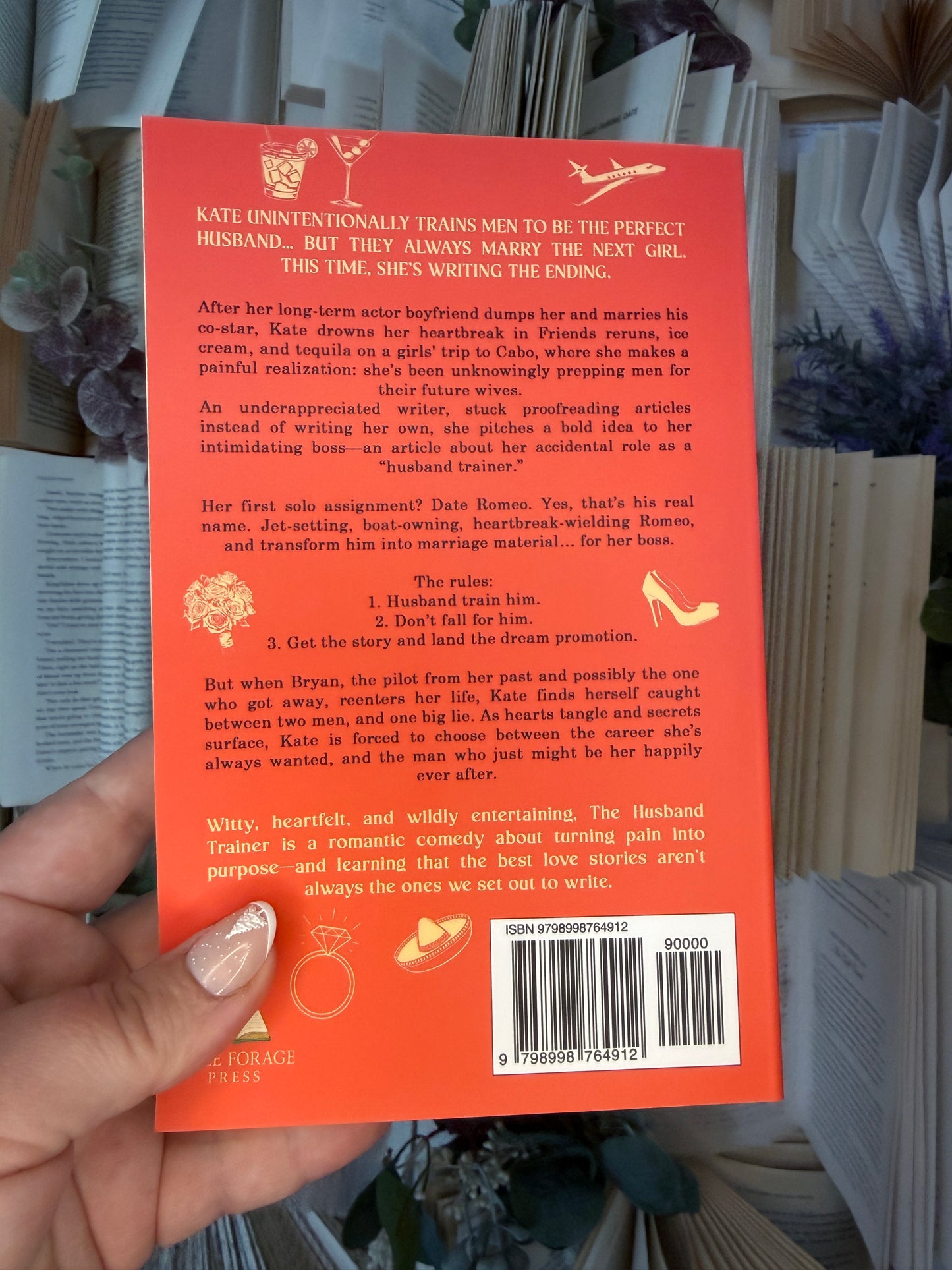 The Husband Trainer by Marikah Baran (W/ Bookmark & Signed)