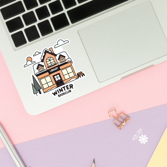 Winter BookClub Library Stickers / Bookish Stickers
