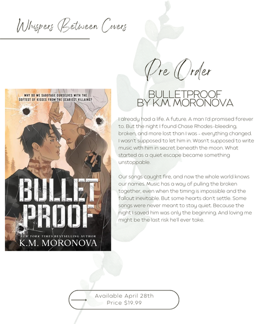Bulletproof by K.M. Moronova (Preorder)