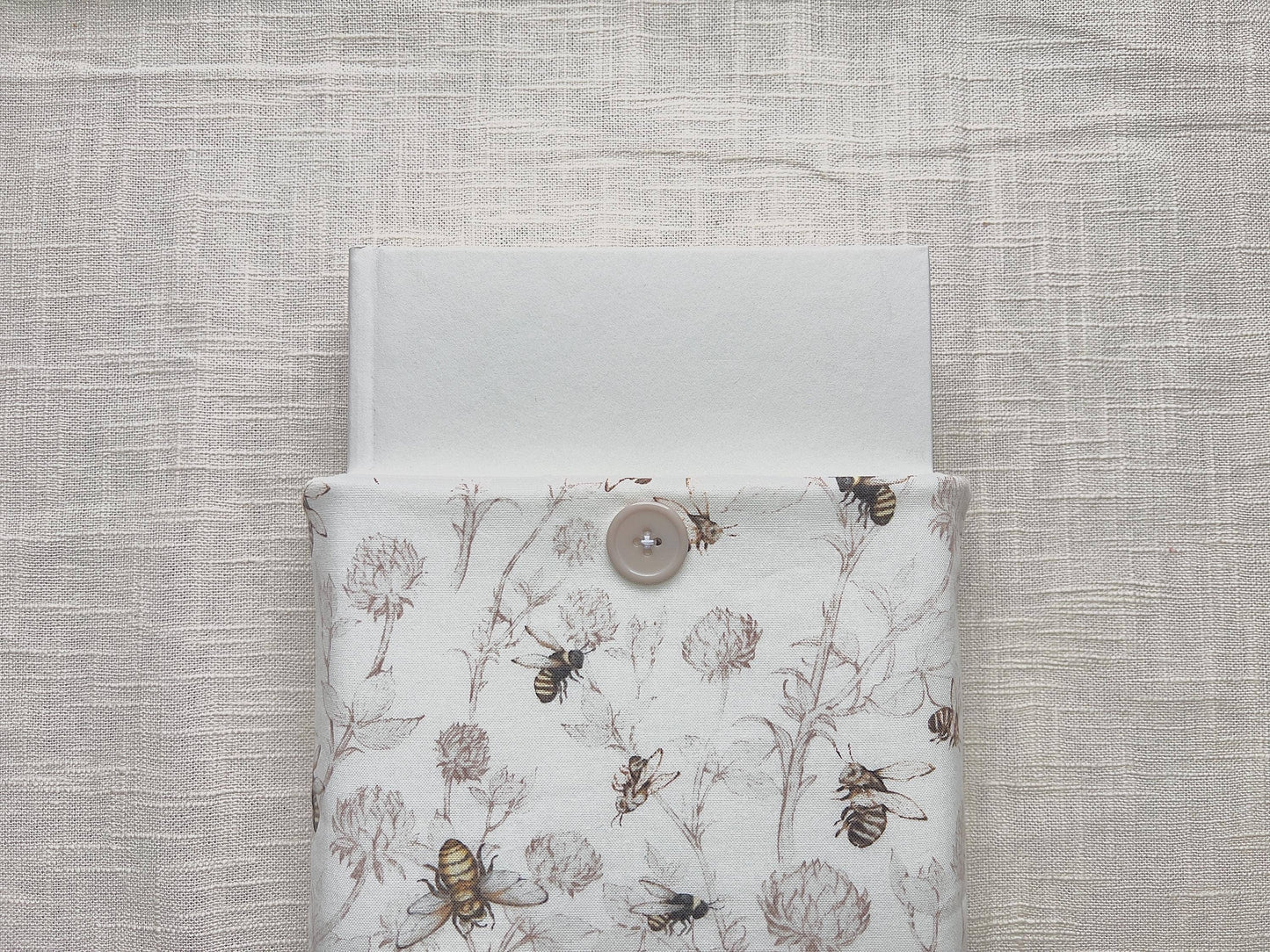 Delicate Bees Padded Book/Tablet Sleeve