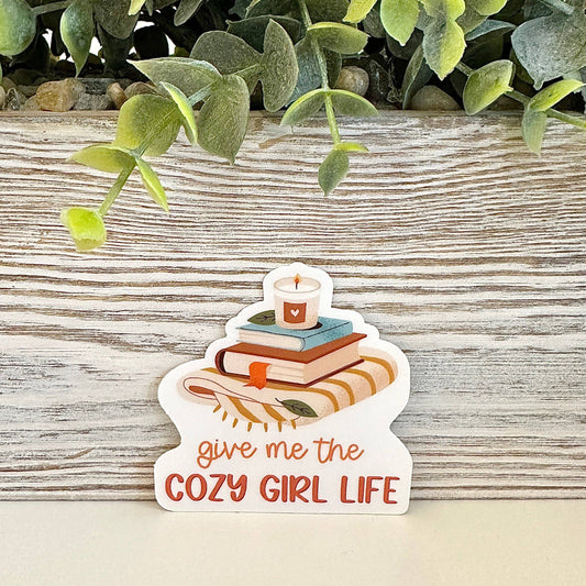 Cozy Girl Life Sticker