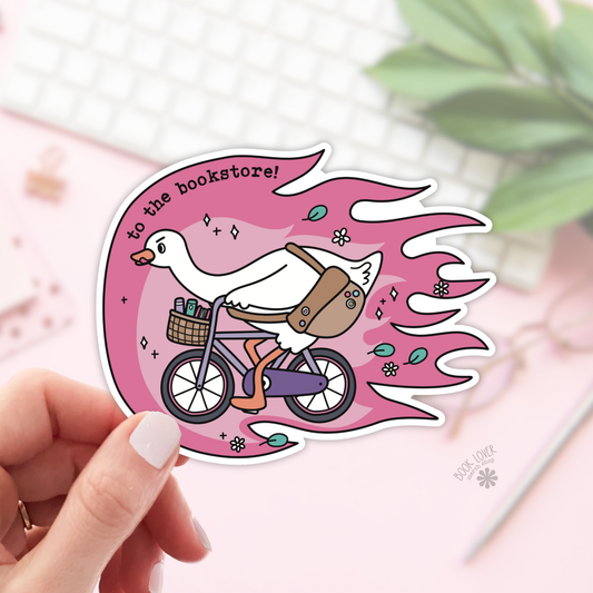 To The Bookstore Stickers