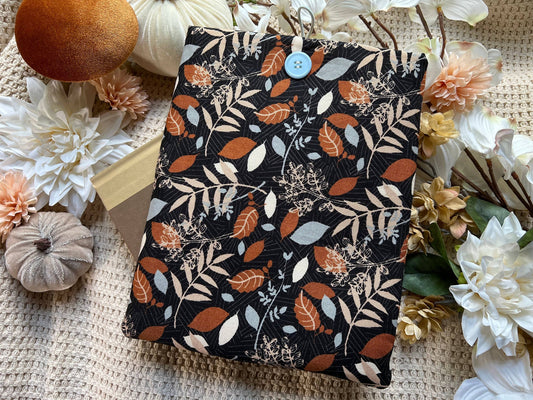 Fall Vintage Leaves Padded Book/Tablet Sleeve