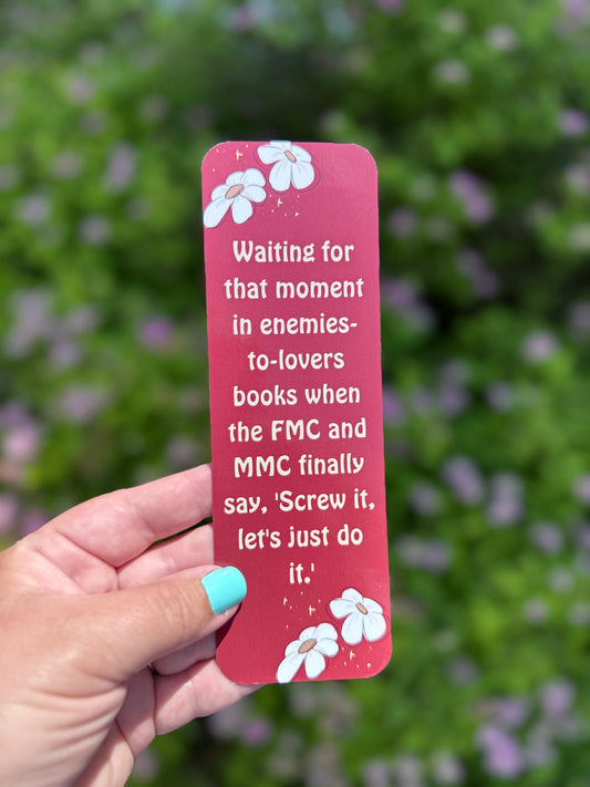 Enemies to Lovers Bookmark