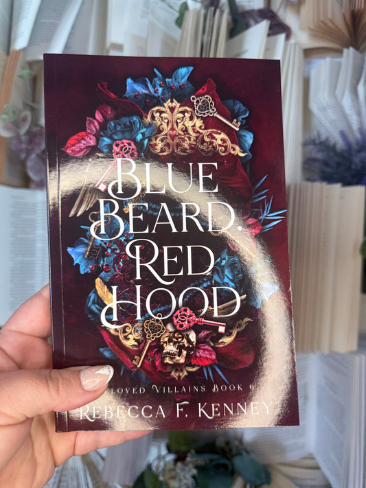 Blue Beard Red Hood by Rebecca Kenney