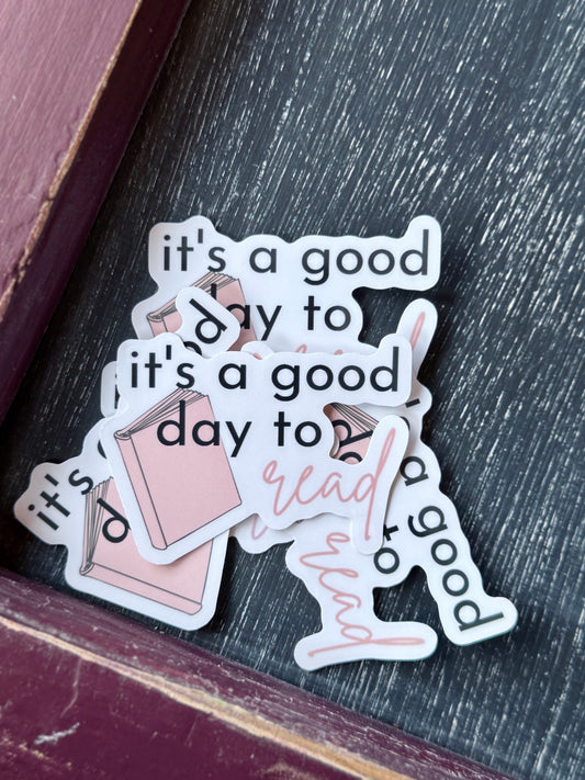 It’s a Good Day to Read Stickers