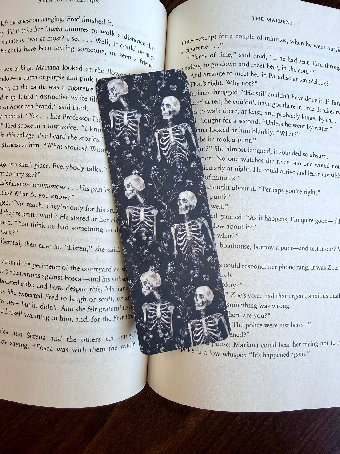 Skeleton Bookmark