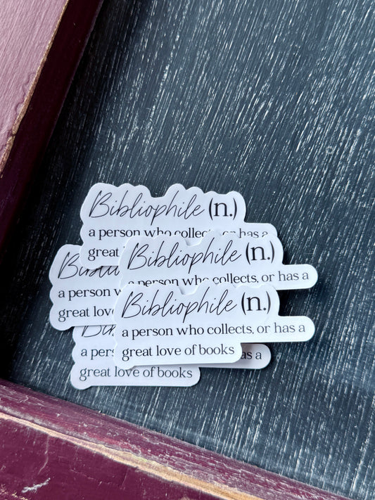 Bibliophile Stickers