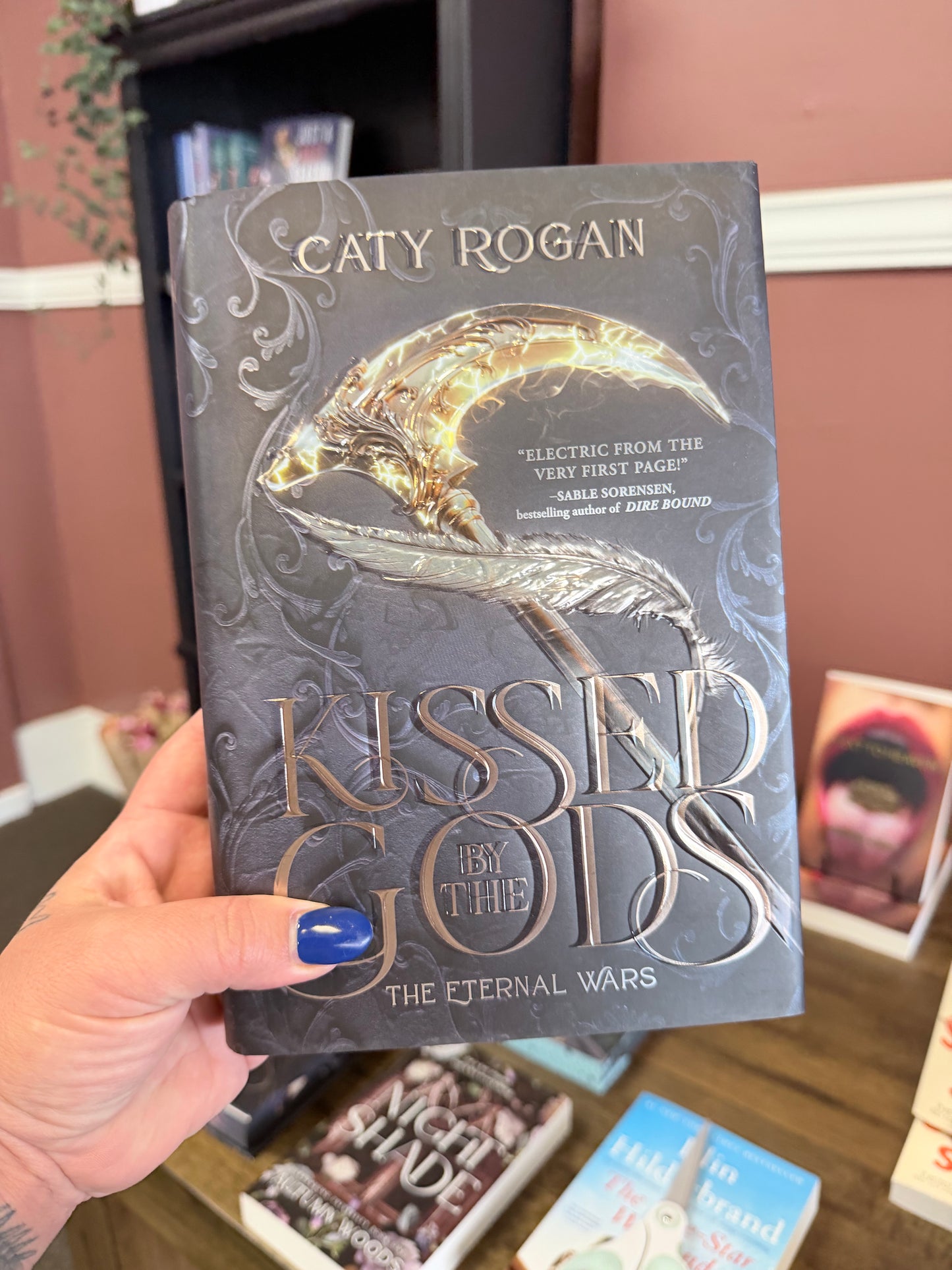 Kissed By The Gods by Caty Rogan