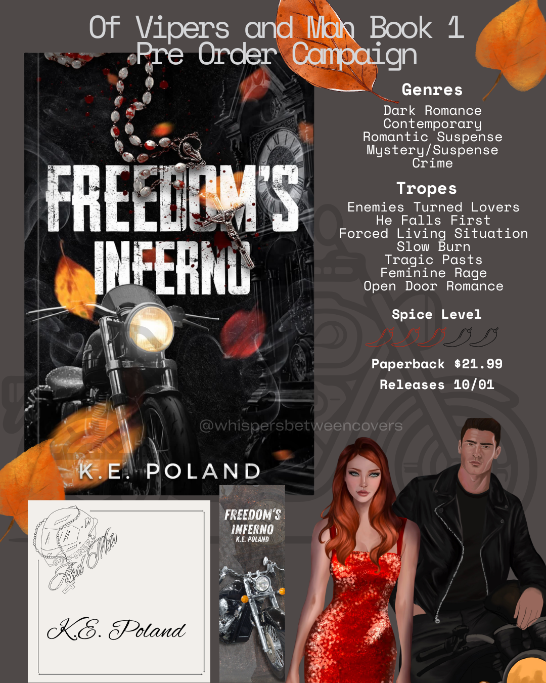 Freedom's Inferno by K.E. Poland (Pre Order Campaign, Releases 10/01)