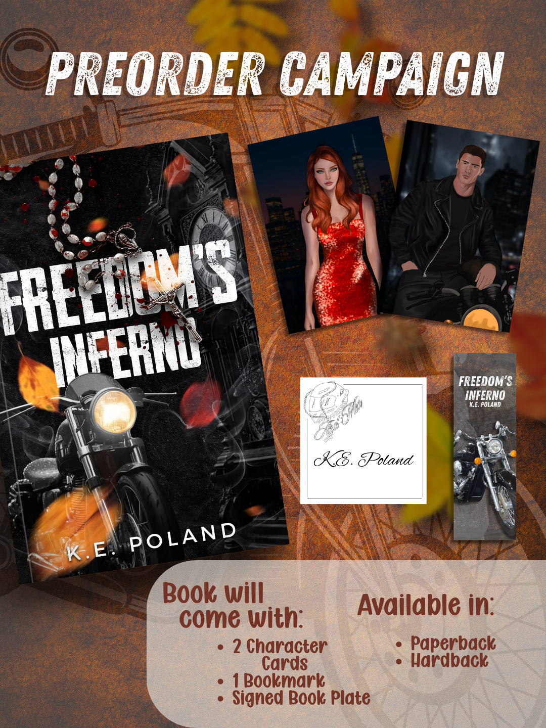 Freedom's Inferno by K.E. Poland (Pre Order Campaign, Releases 10/01)