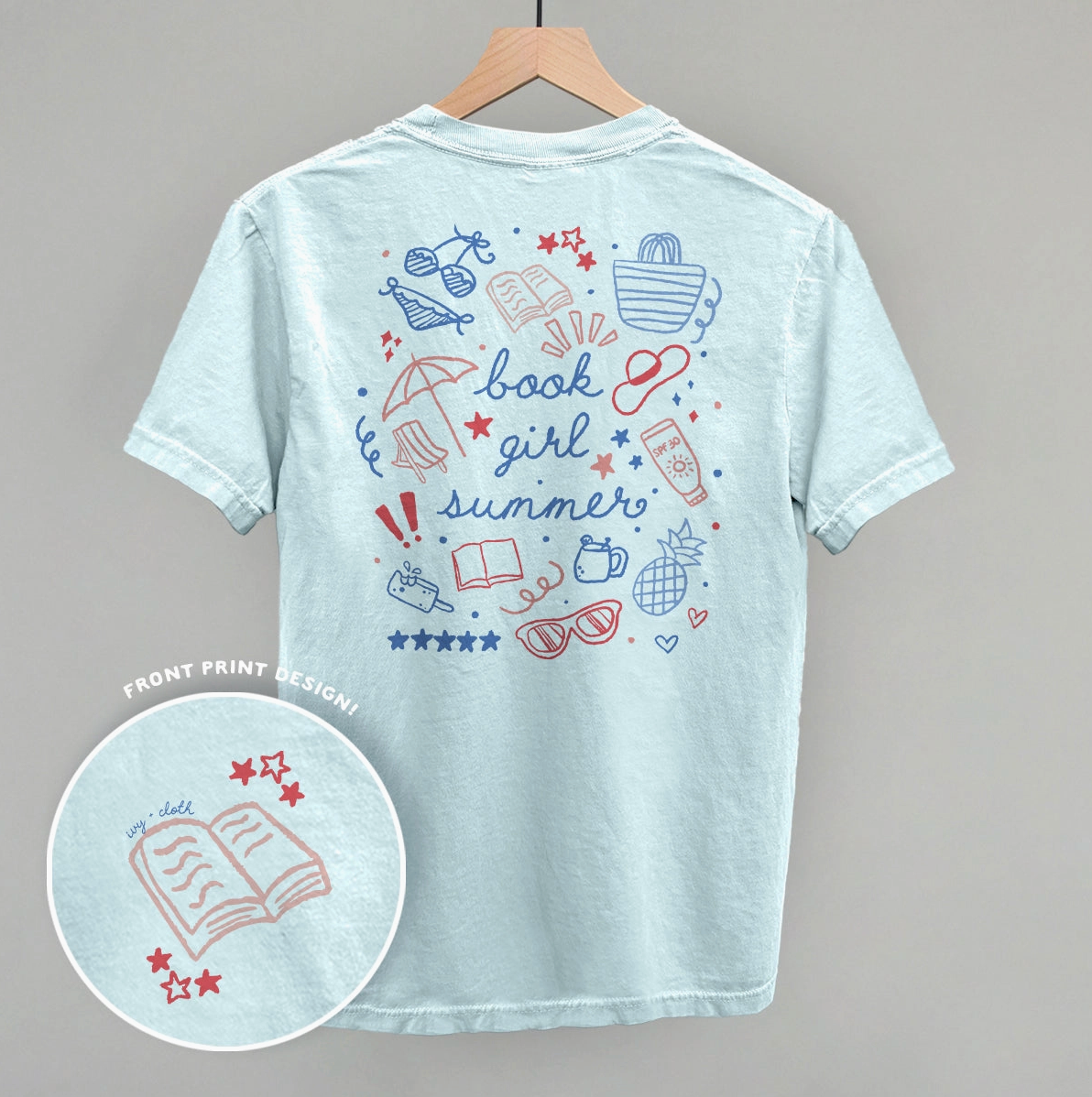Book Girl Summer Tee