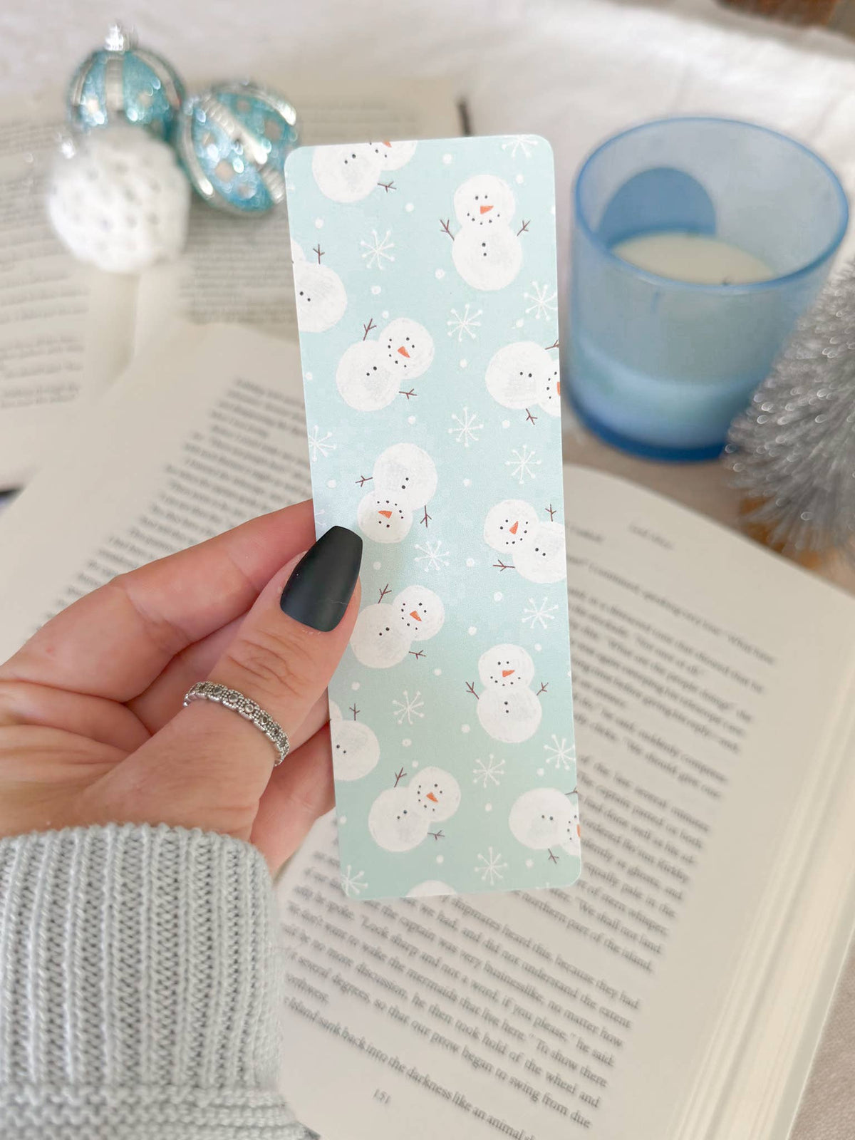 Snowman Bookmark