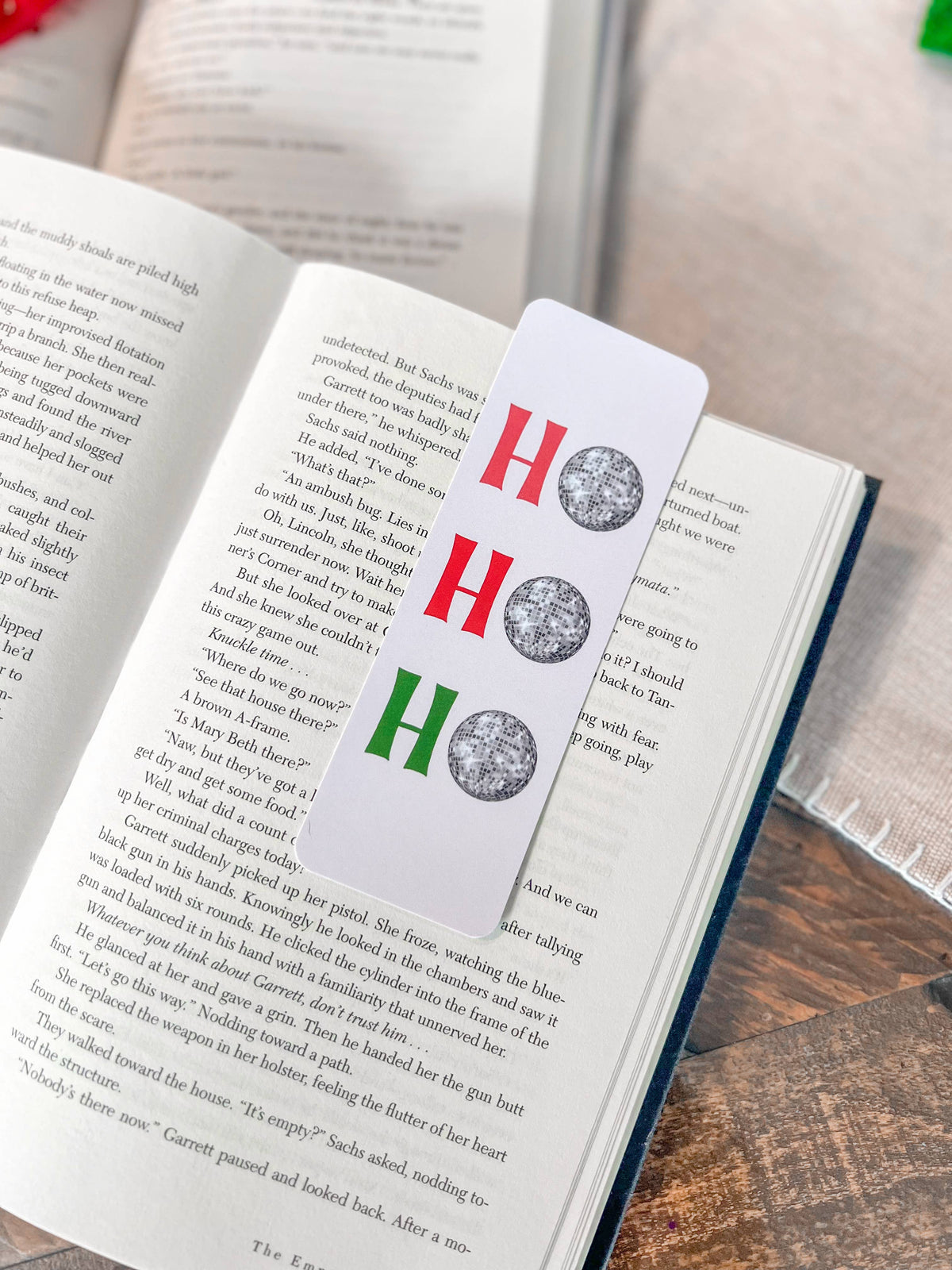 Ho Ho Ho Bows Bookmark