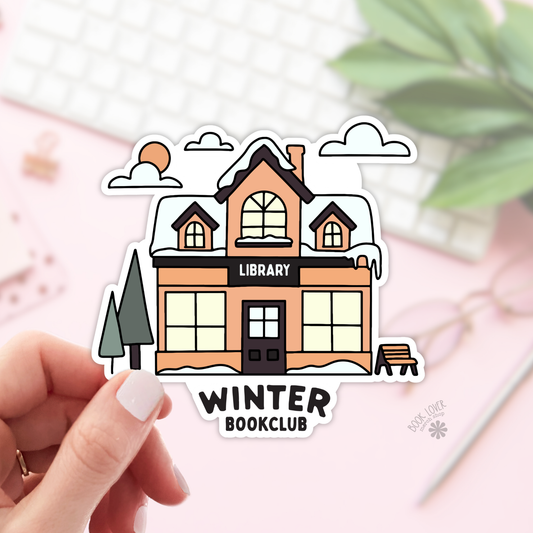 Winter BookClub Library Stickers / Bookish Stickers